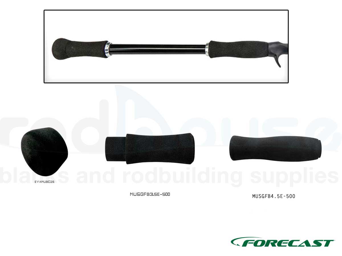 Musky Rear Grip Ces poignées seront idéales pour les Blanks Revelation Musky/Saltwater.