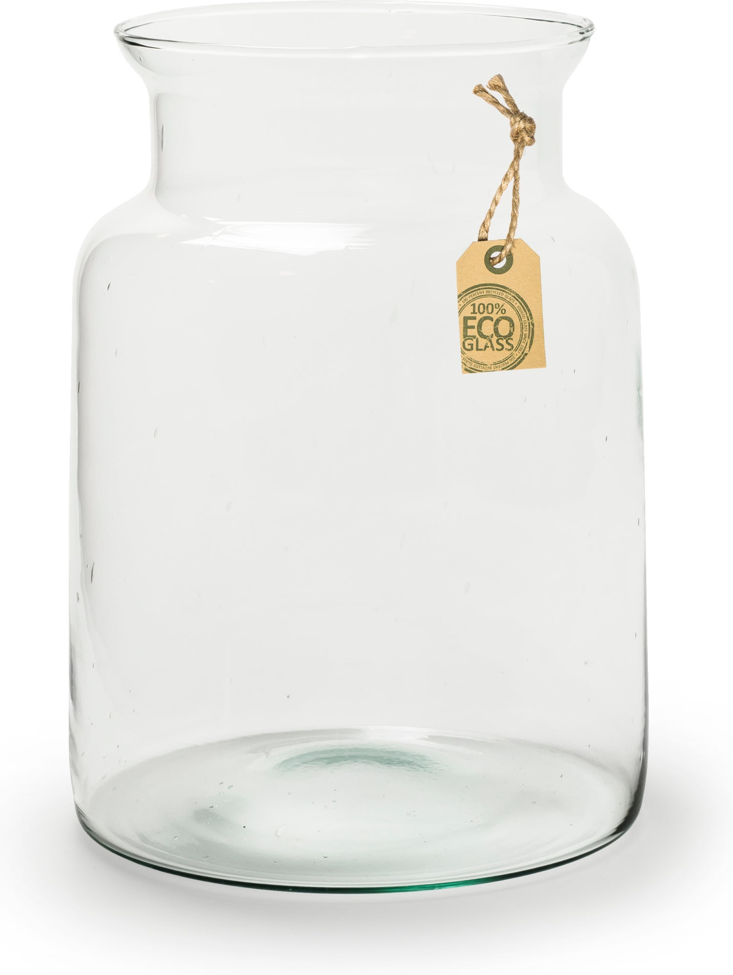 Jodeco vaas Nobles transparant D 19 H 25 cm