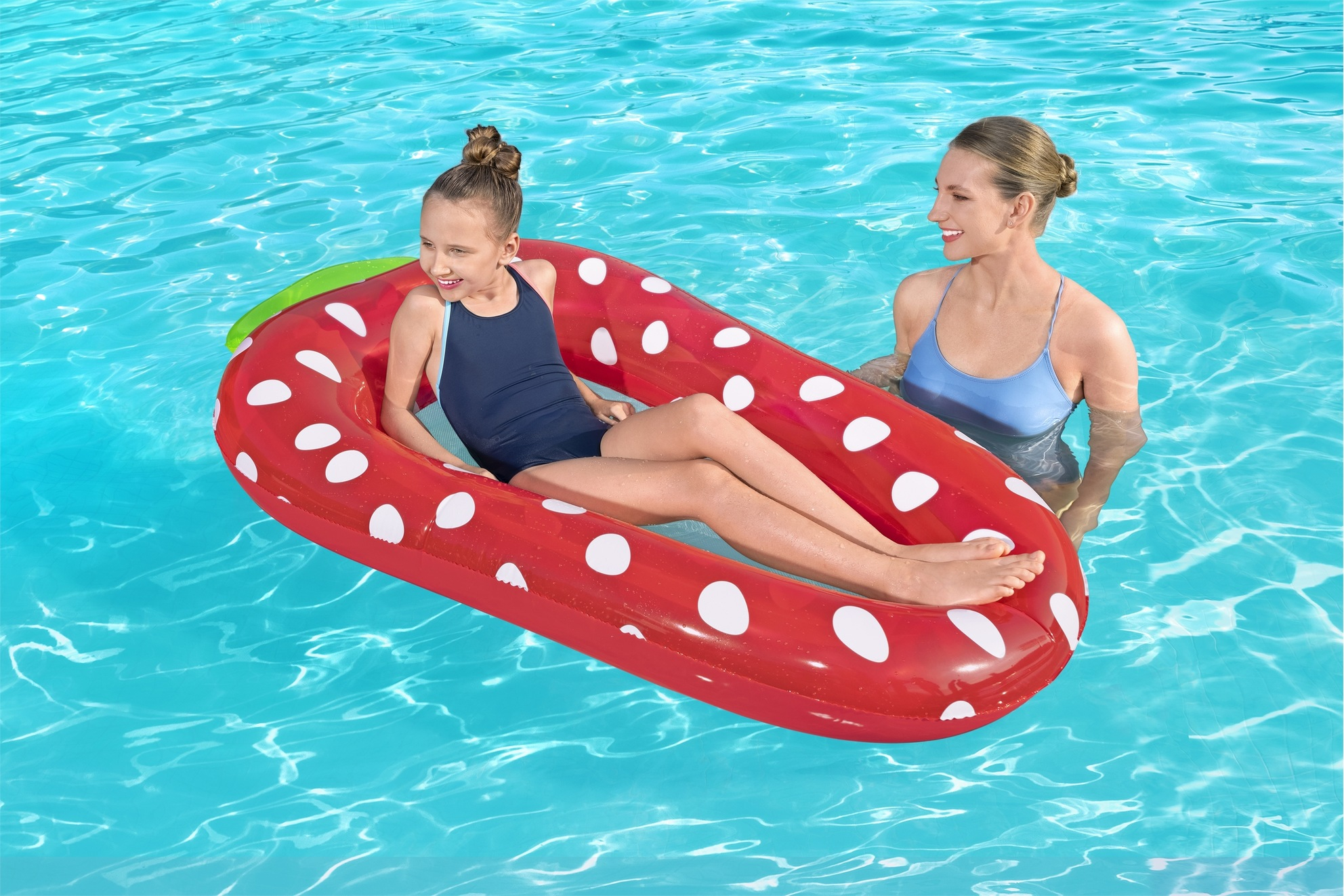 (164x88cm) Sweet Summer Aufblasbare Kinder Wasser Luftmatratze Liegesofa Badeinsel (43644) - Assortiert