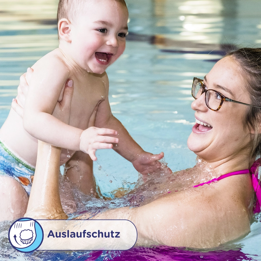 HUGGIES Schwimmwindel Little Swimmers Größe 5-6 4 x 19 Stück