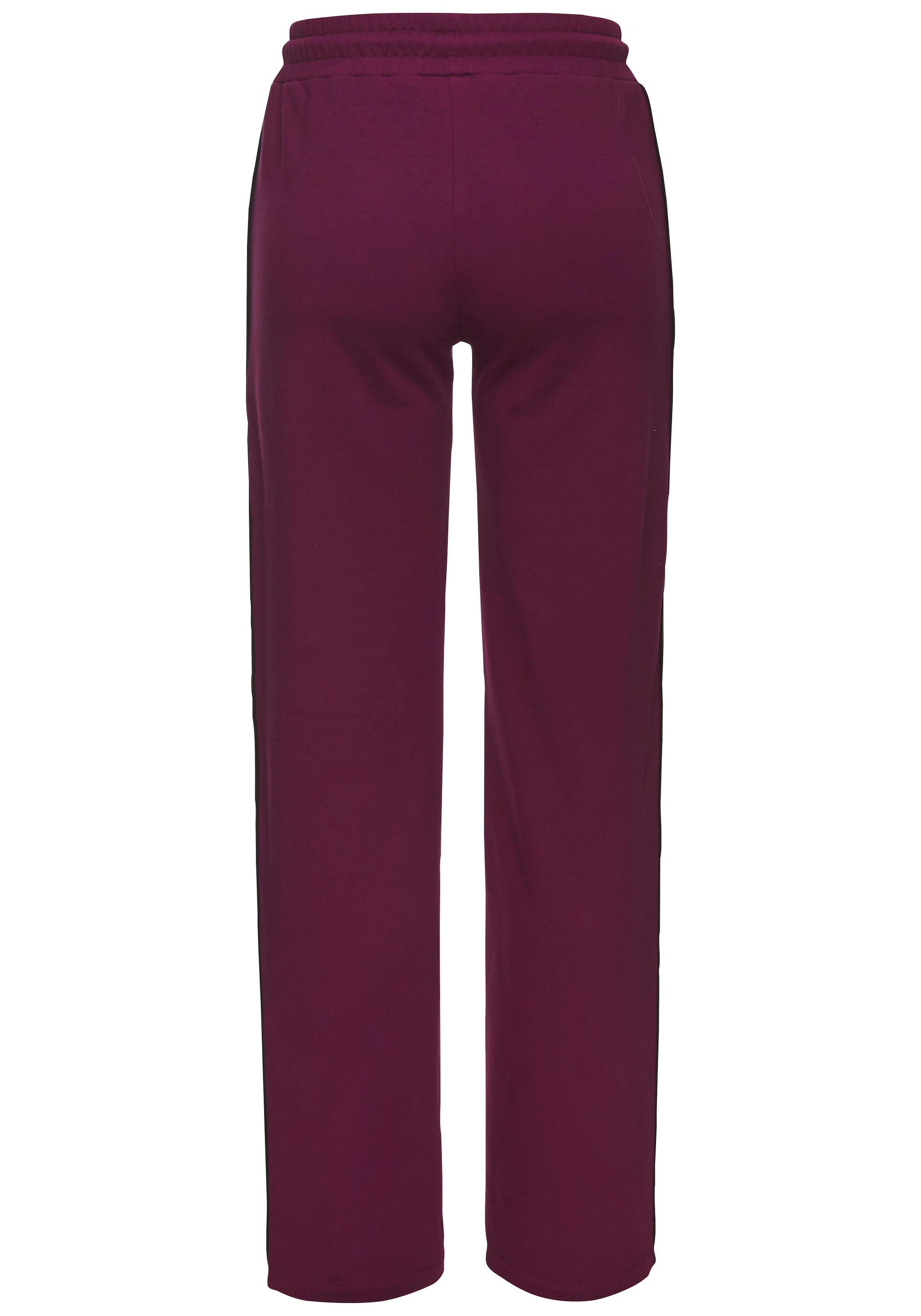 s.Oliver Sweathose  Loumngehose mit Kontraststreifen und Pipings, Loungewear