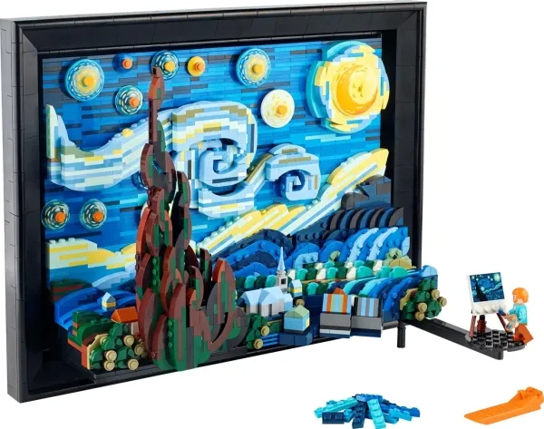 LEGO Ideas 21333 Vincent van Gogh – Stjernenatten