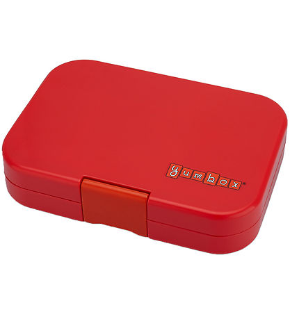 Yumbox Brotdose m. 4 Zimmer - Bento Panino - Roar Rot/Race Cars