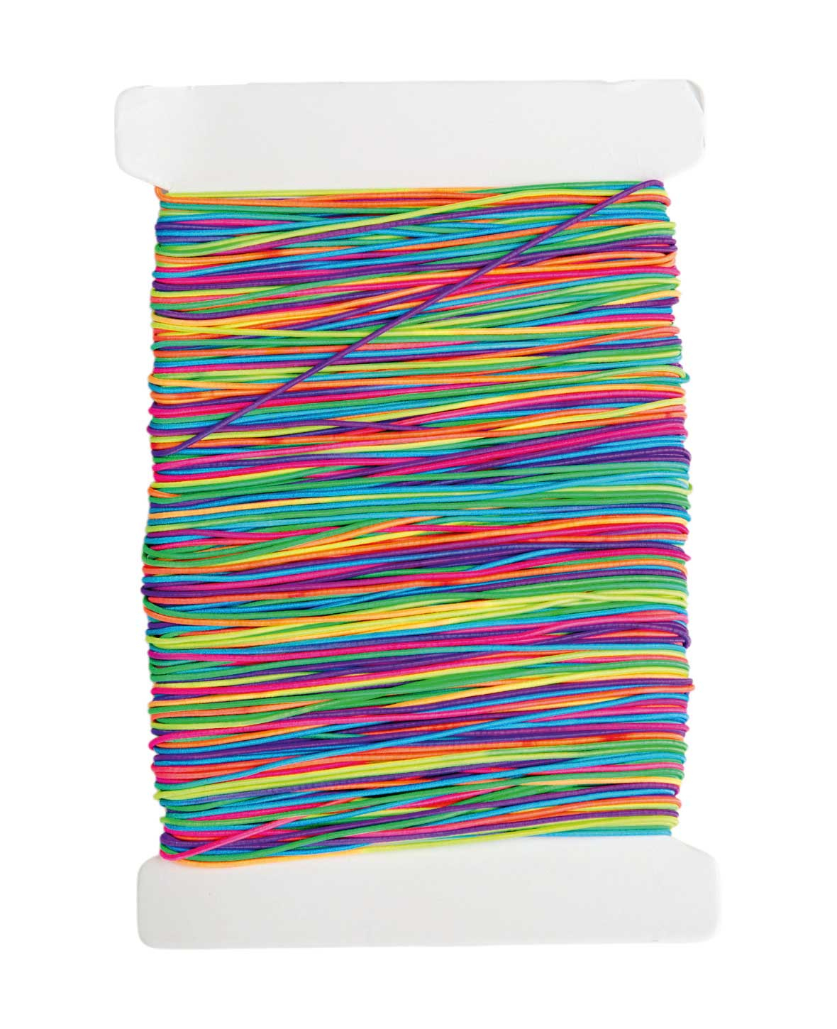 (100m) Elastisches Regenbogen Nylonband DIY Schmuck Herstellungs Band Bastel Schnur für Armband / Kette - Bunt