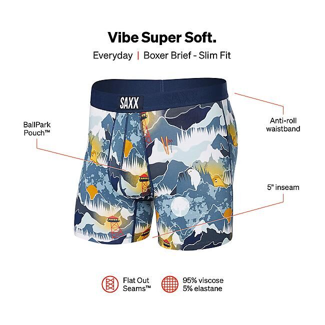 SAXX UNDERWEAR - BOXER VIBE