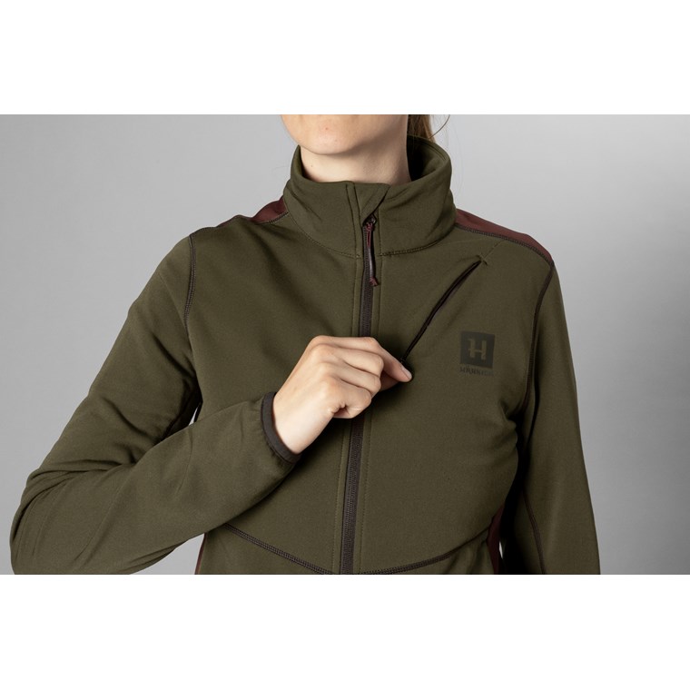 Härkila Oda Fleece Jacka Women Willow Green