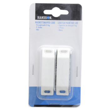 HANDSON magneetsluiting 6kg luxe wit 2 stuks