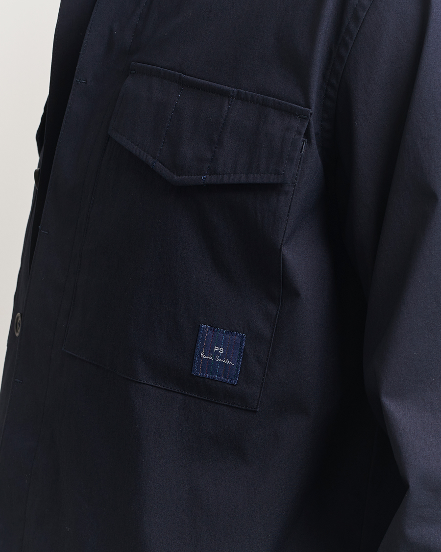 PS Paul Smith Patch Pocket Overshirt Navy