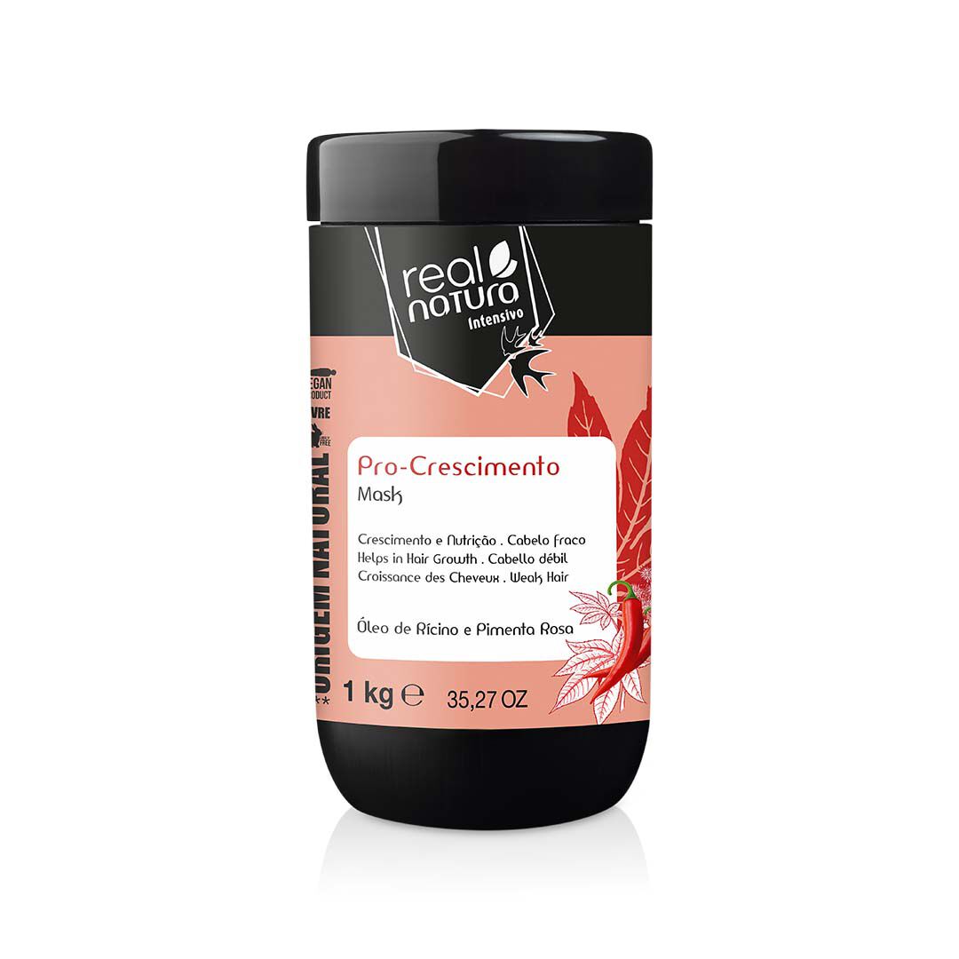 REAL NATURA Pro Crescimento Máscara - 1000gr