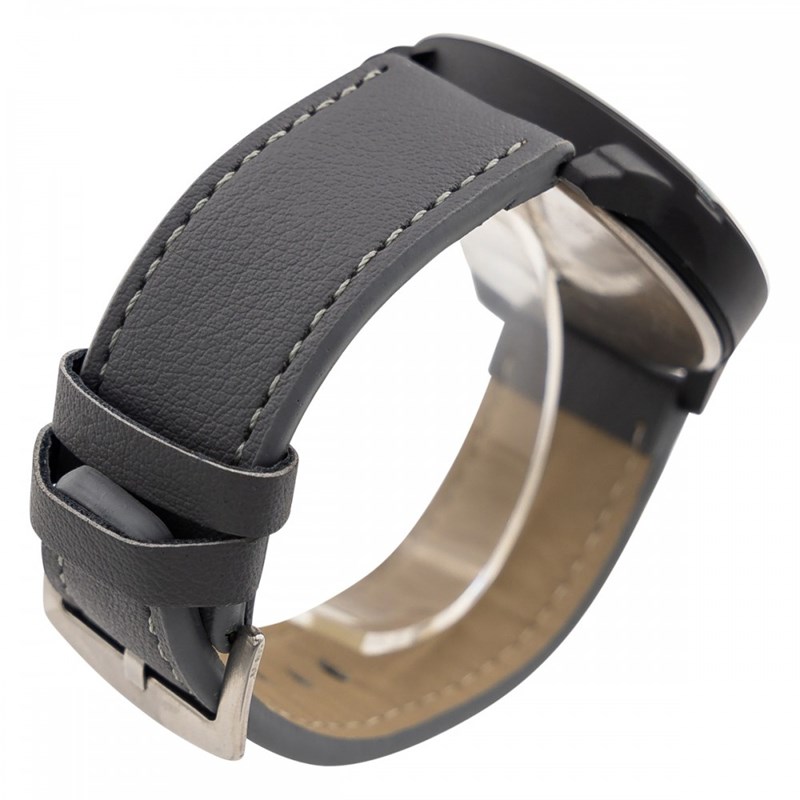 Montre Homme M. JOHN bracelet Cuir Gris