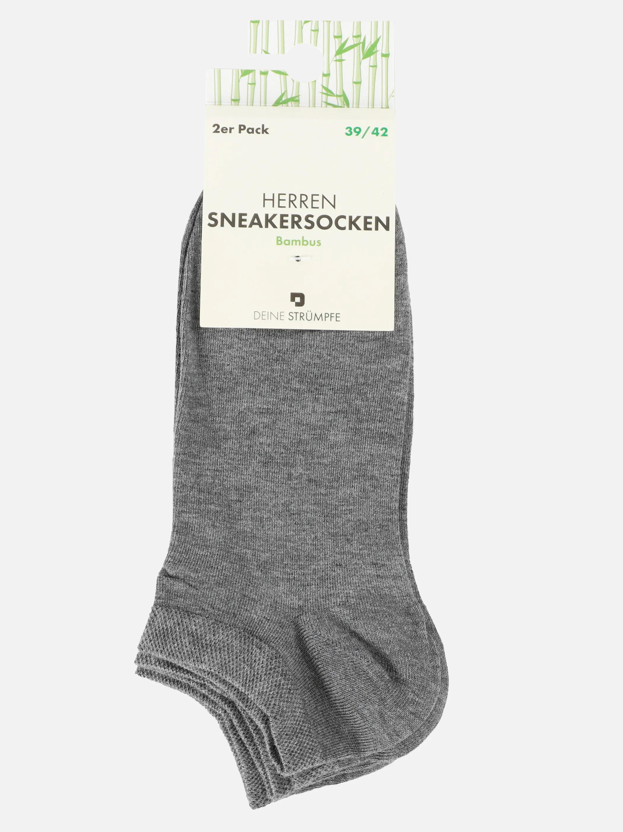 Herren Sneakersocken Bambus im 2er Pack