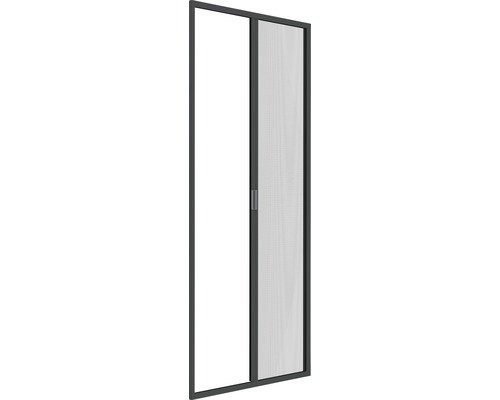 Vliegenhor aluminium deurrolgordijn home protect autoSTOP antraciet 150x220 cm