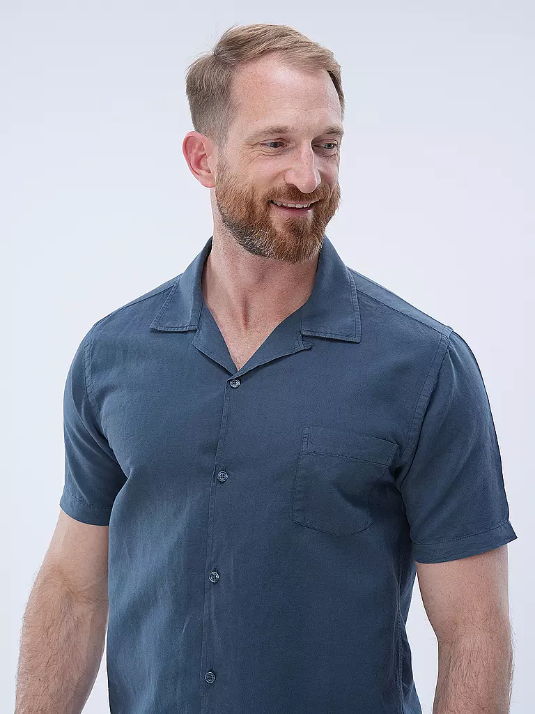 COLORFUL STANDARD Hemd Regular Fit  blau