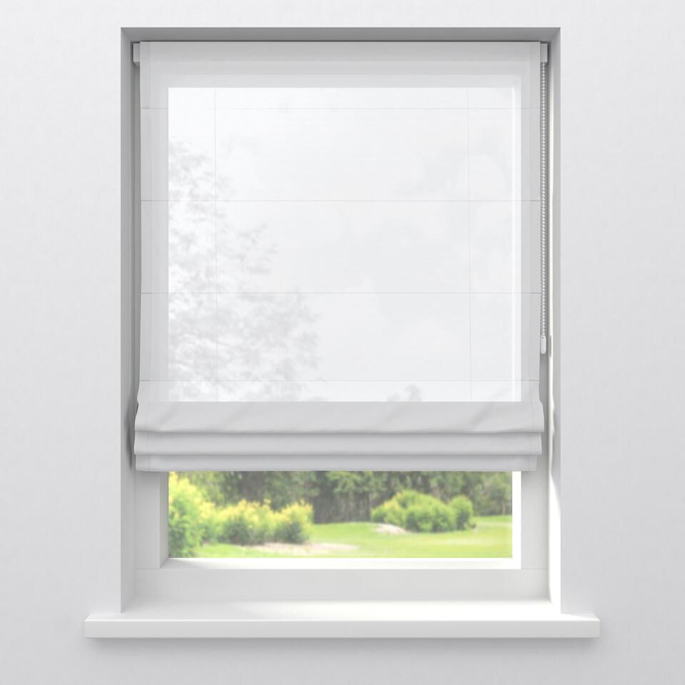 Vitrage Sien Wit 150 cm