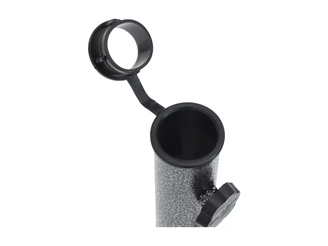 Prolenta Premium - Support de parasol avec piquets 2 pcs 9x35 cm acier galvanisé