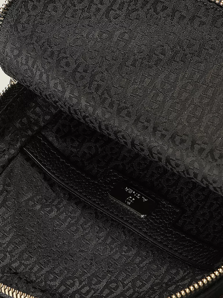 AIGNER Ledertasche - Umhängetasche ZITA SLING CROSSBODY schwarz