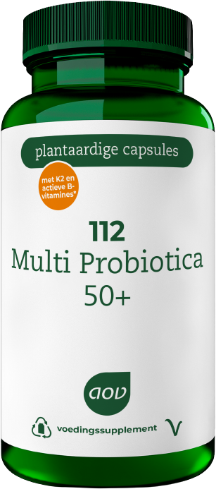 AOV 112 Multi Probiotica 50+ 60 vegacaps