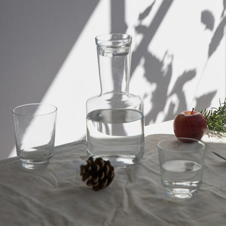 Muuto - Raise Trinkglas 20 cl, dunkelblau (2er-Set)