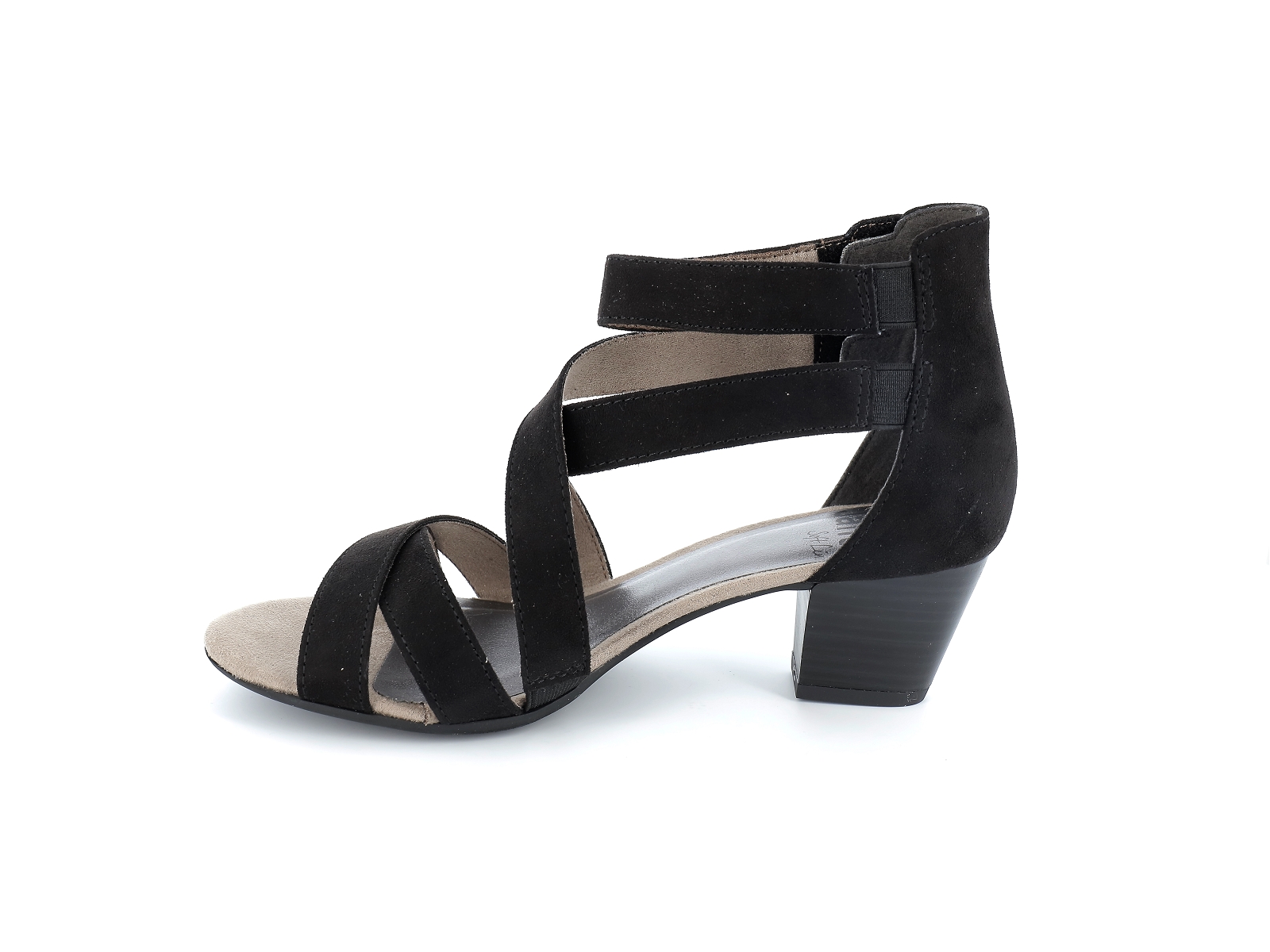Jana  shoes-28365 Synthétique Velours Noir