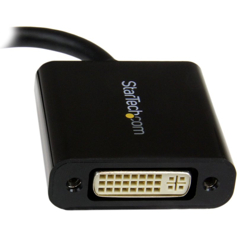 StarTech.com Adaptateur Mini DisplayPort vers DVI - Convertisseur Mini DP à DVI-D - Vidéo 1080p - mDP ou TB 1/2 Mac/PC vers Moniteur DVI - Câble Compact mDP 1.2 vers DVI Single-Link