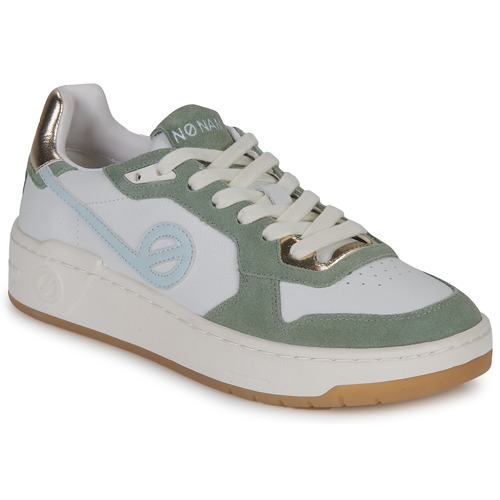 No Name - KELLY SNEAKER - Blanc / vert