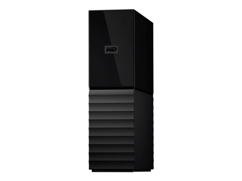 WD My Book WDBBGB0120HBK - Harddisk - krypteret - 12 TB - ekstern (stationær) - USB 3.0 - 256-bit AES - sort