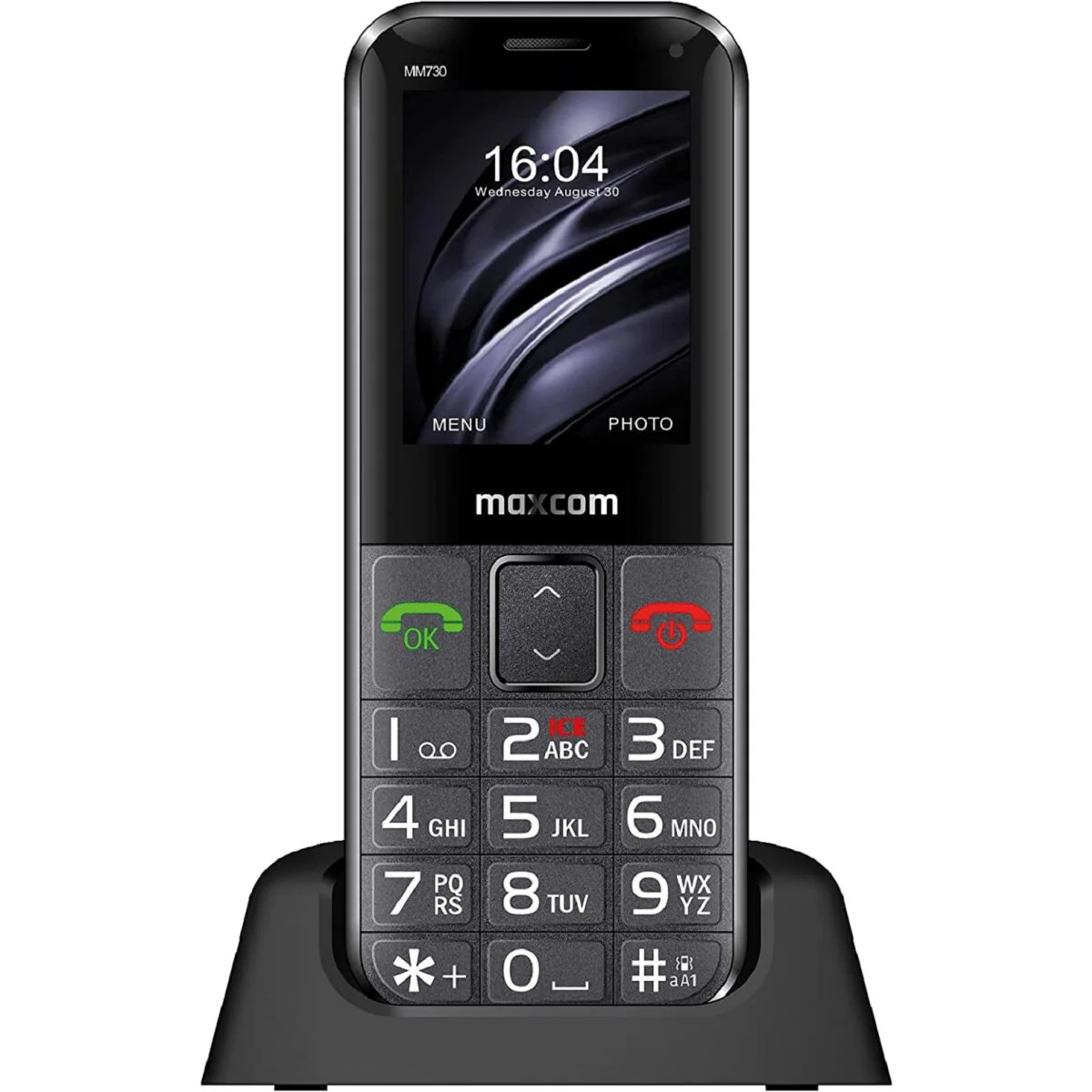 MAXCOM MM 730 Handy 2G Bluetooth Taschenlampe SOS-Taste