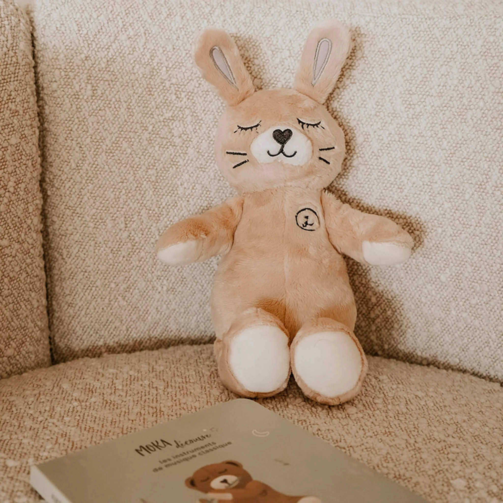 Moka Peluche Musicale Latte