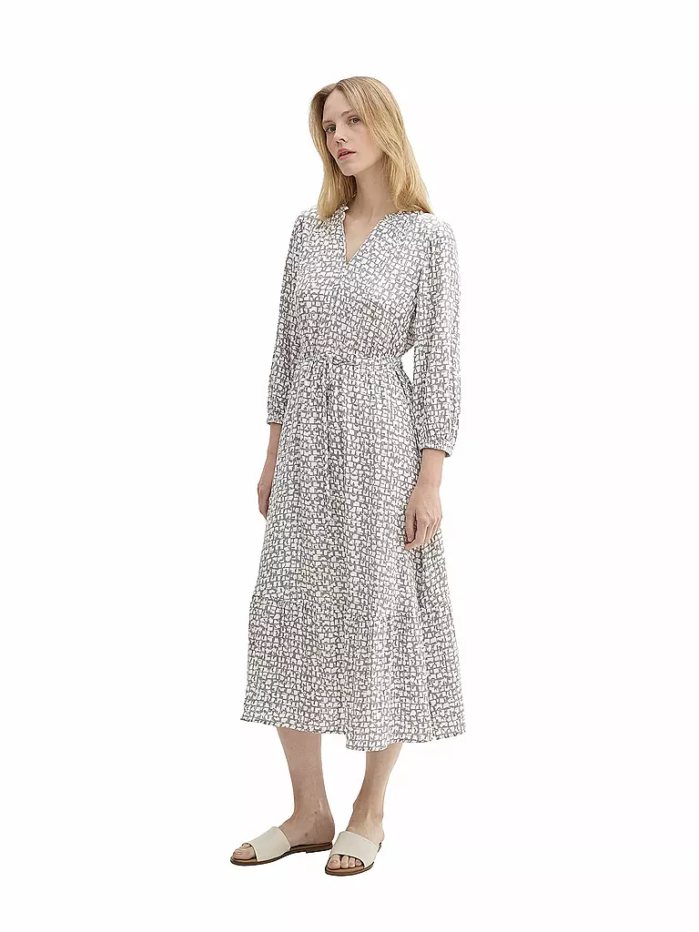 TOM TAILOR Maxikleid creme