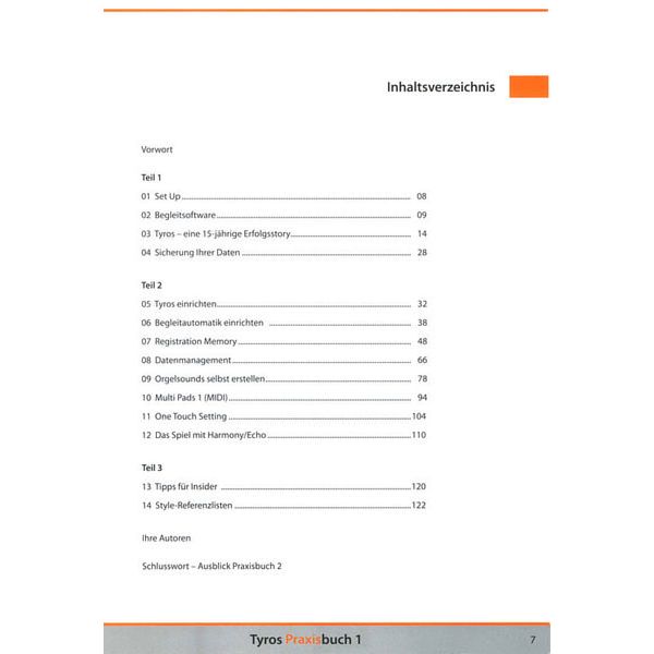 Keys Experts Verlag Tyros Praxis Buch 1