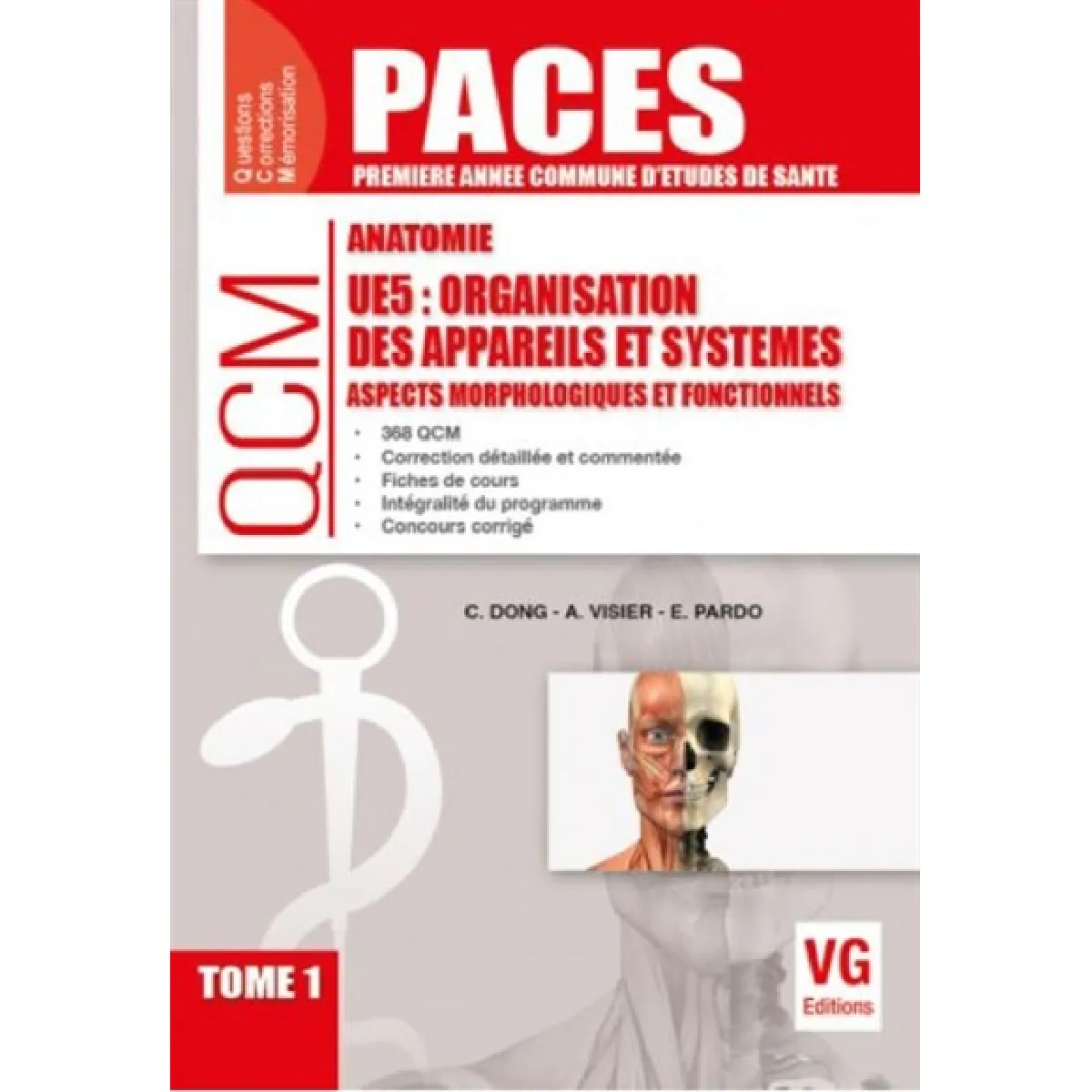 Anatomie UE5 : organisation des appareils et systèmes : aspects morphologiques et fonctionnels. Vol. 1 · Occasion