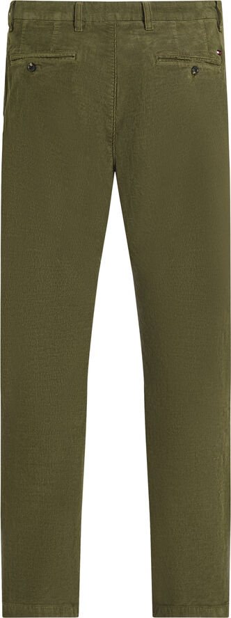 Tommy Hilfiger DENTON CHINO CORDUROY GMD Army green