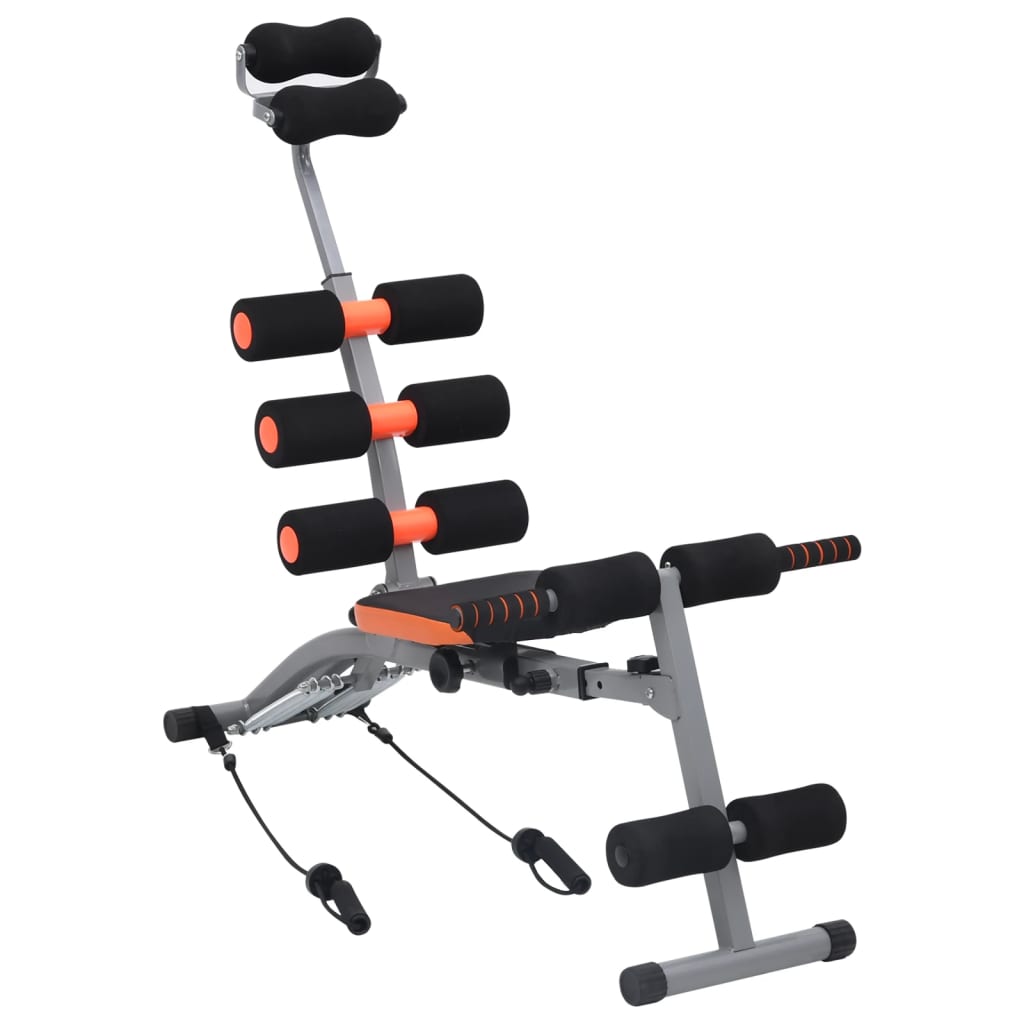 Máquina Abdominal Vidaxl Preta