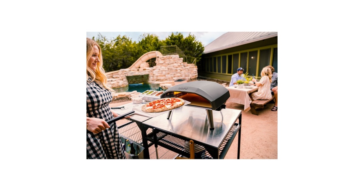 OoniKoda 16 Gas Powered Pizzaoven  (Zwart/roestvrij staal)