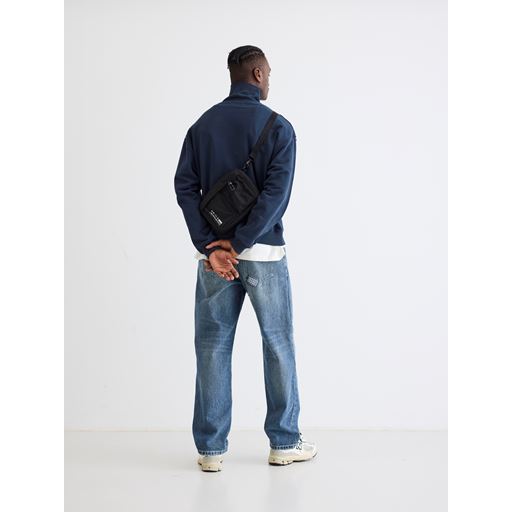 Woodbird Lee Half Zip Pullover, Navy, XL