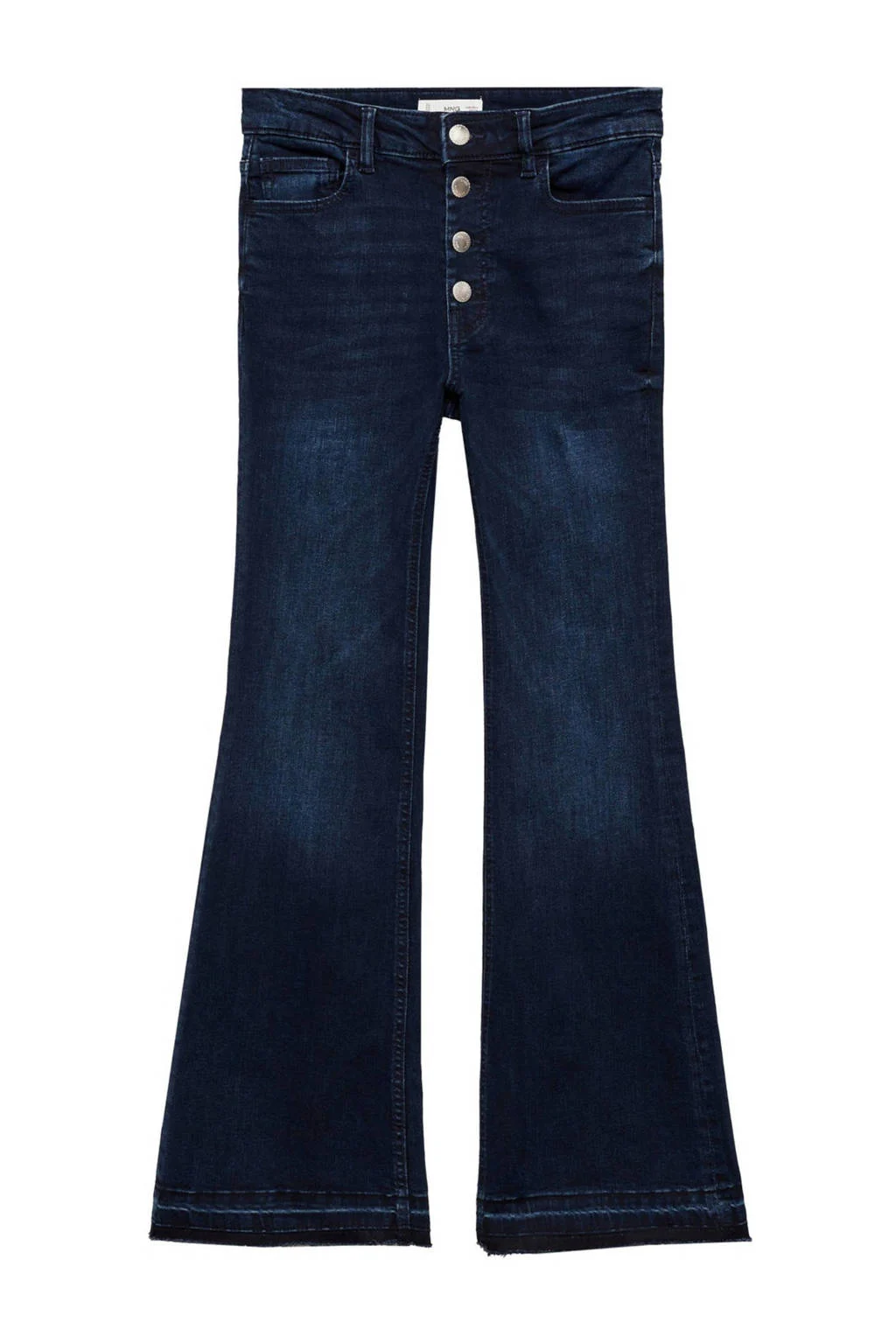 MANGO TEEN flared jeans medium blue denim