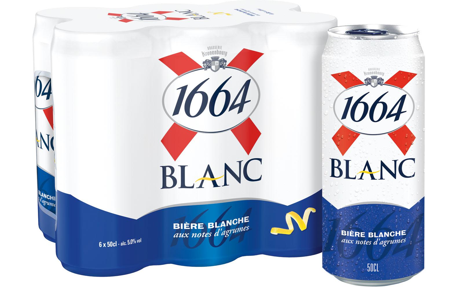 Bier 1664 Blanc 6 Stück x 0.5 lFranzösisches Weizenbier