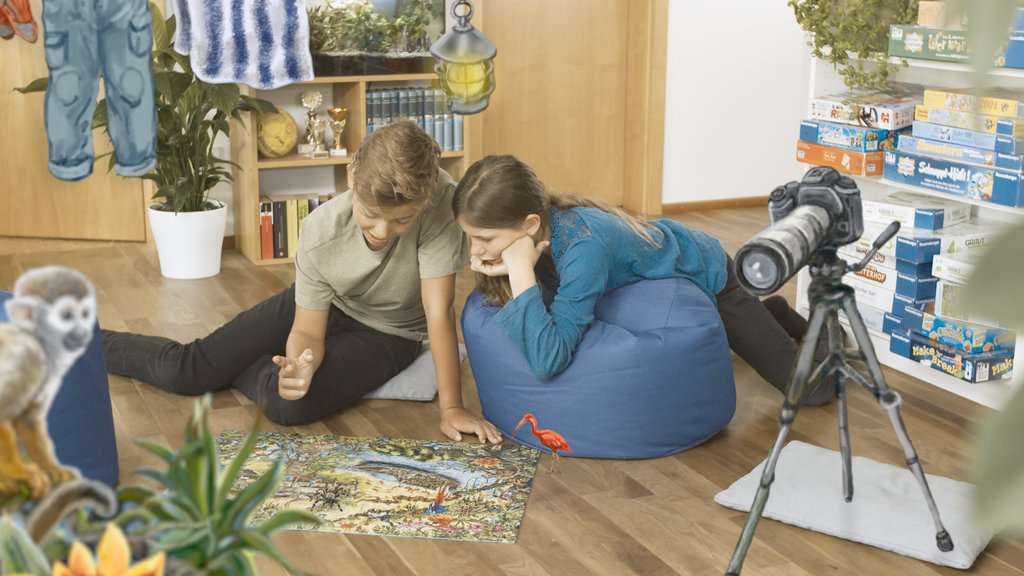 Ravensburger Spiel EXIT Puzzle Kids Im Freizeitpark