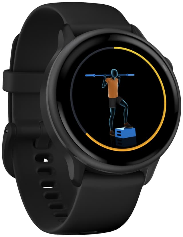 Garmin Vivoactive 6 smartwatch 42mm (Sort/Skifergrå)