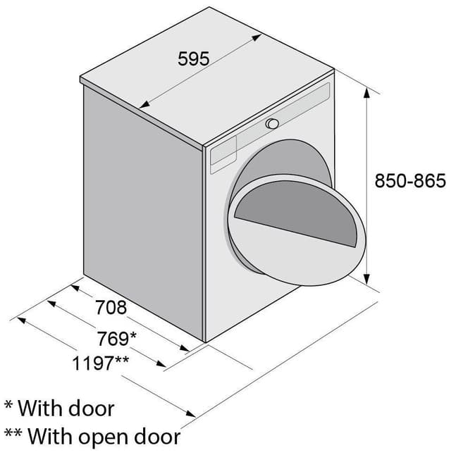 Asko tørretumbler T611HX.W (11 kg)