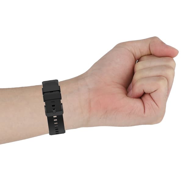 INF Klokkereim 20 mm Garmin/Huawei/Samsung Galaxy Watch Sort