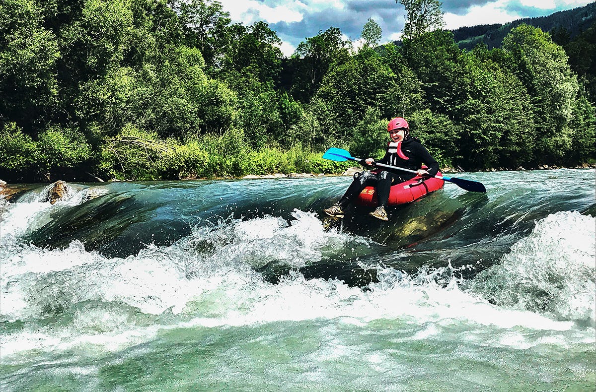 Tubing in Blaichach als actionreiche Geschenkidee