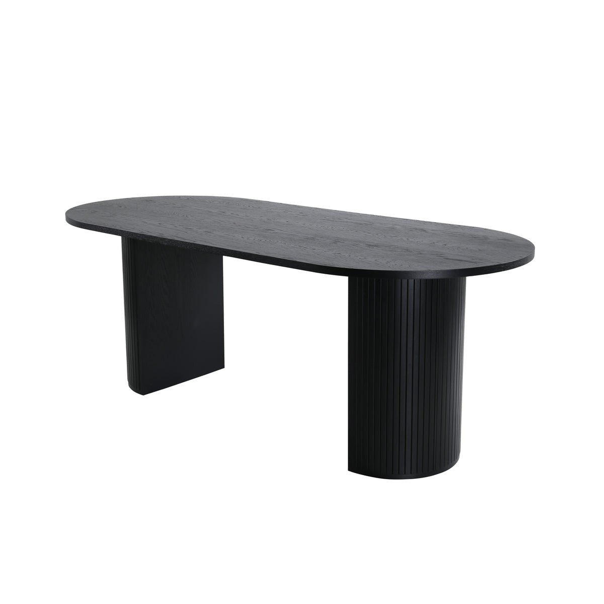 Eettafel Pokka 200x90 cm zwart