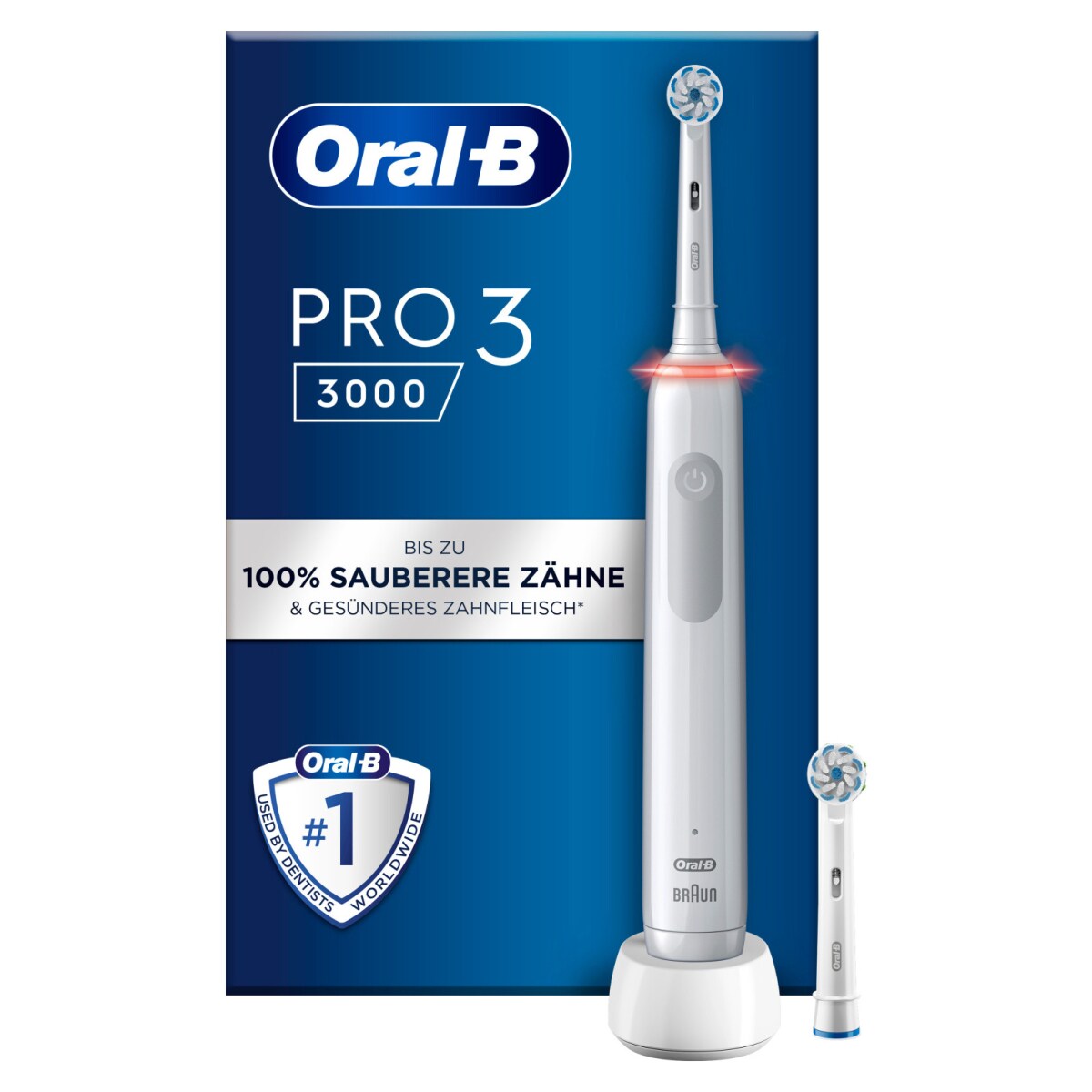 Oral-B Pro Series 3 Elektrische Zahnbürste, White