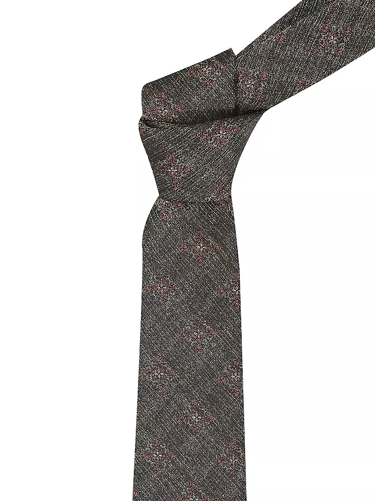 LUISE STEINER Krawatte  olive