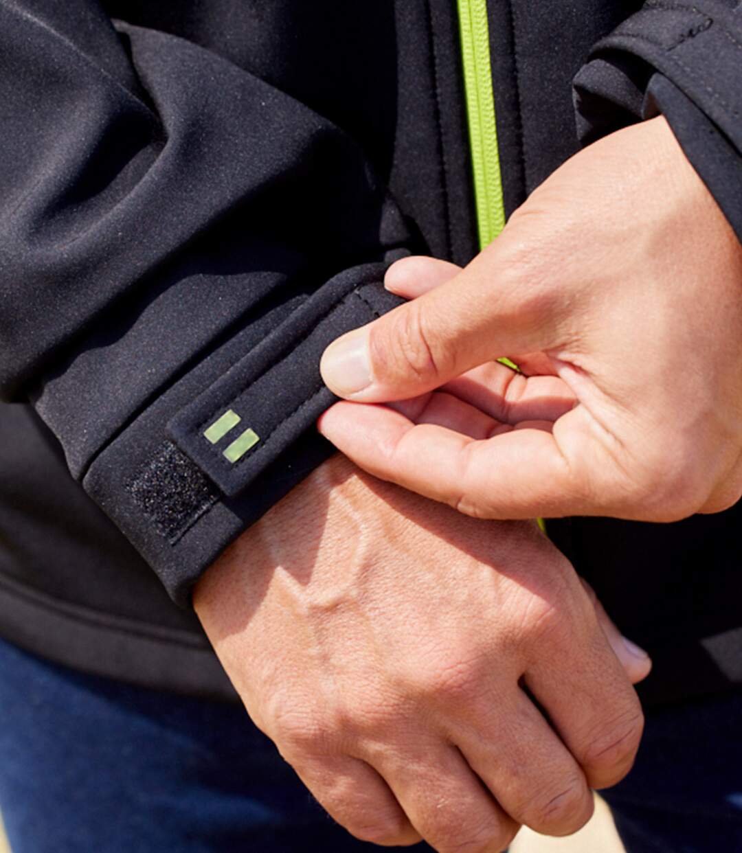 Blouson Softshell Doublé Micropolaire Team Run