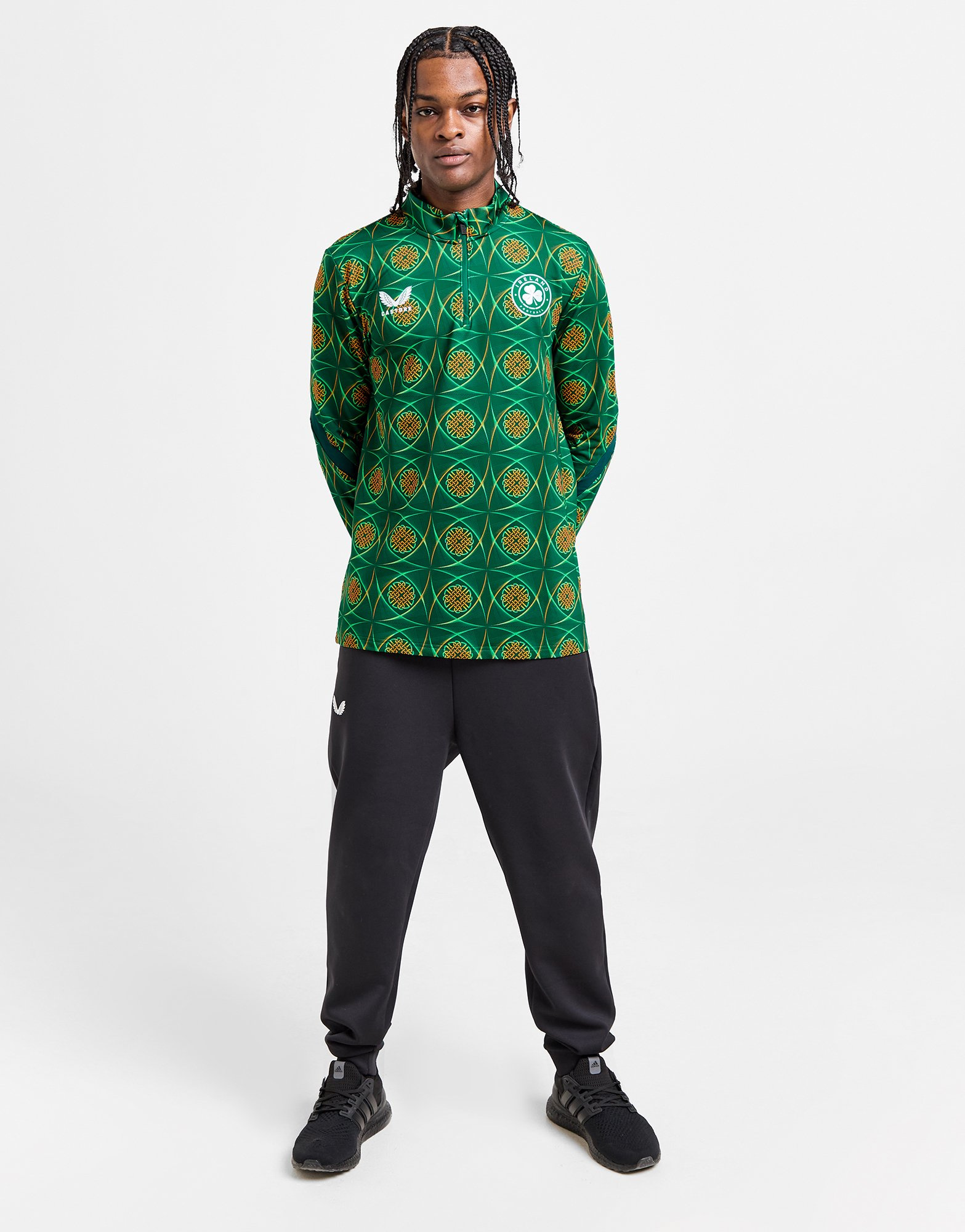 Castore Haut Zippé République d'Irlande Homme