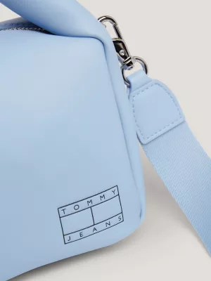 Bolsa transversal com logotipo exclusivo