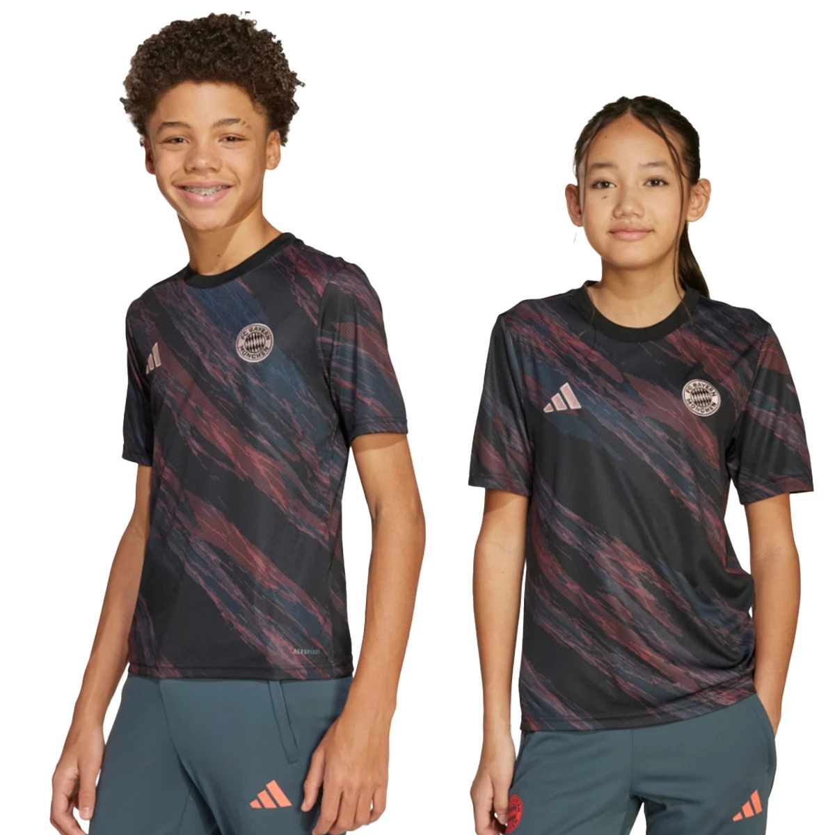 Camisola adidas FC Bayern Pre-Match 2025-2026 Criança