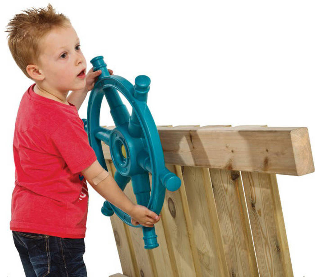 Stuurwiel boot Star (turquoise/lime)